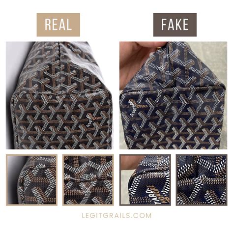 goyard replica vs real|Goyard knock off dupes.